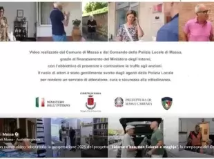 fermo immagine video- spot Fiderse è ben, non fidarse è meghjo -2025