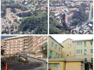 inquadramento fotografico area ex ospedale di Massa - SS. Giacomo e Cristoforo
