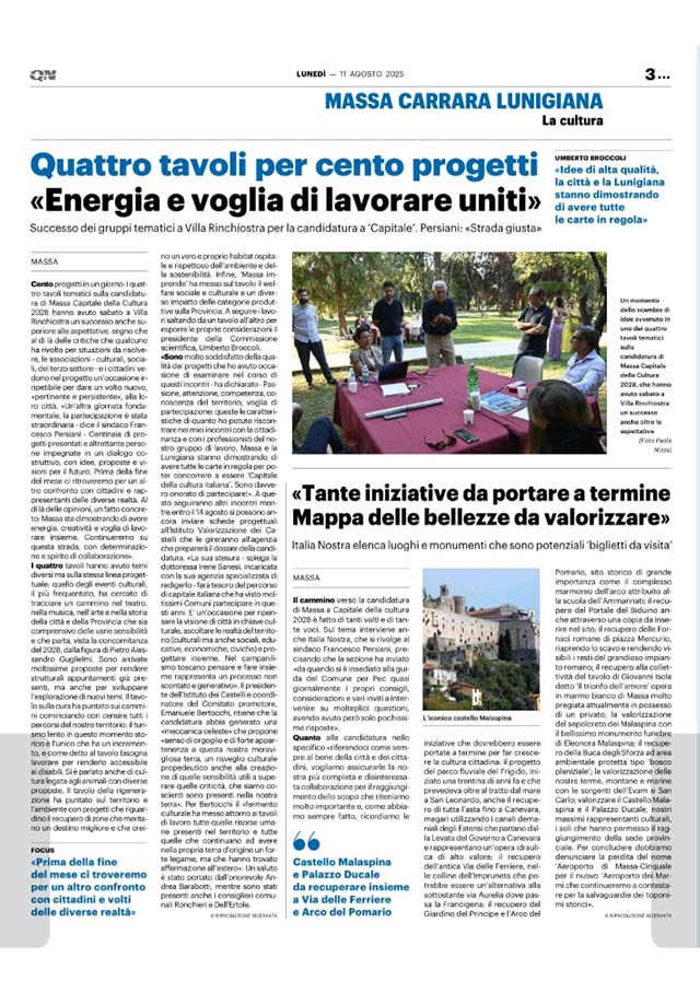 Quotidiano Nazionale - 11 agosto 2025