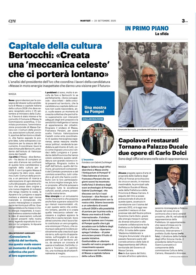 Quotidiano Nazionale - 23 settembre 2025