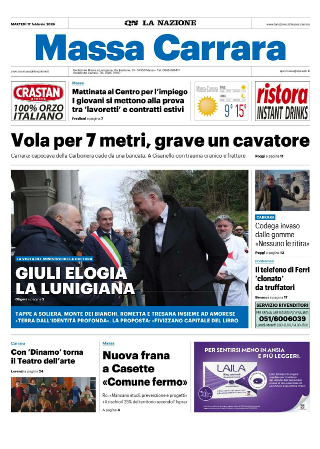 Quotidiano Nazionale - 17 febbraio 2026