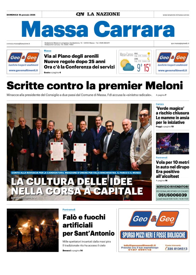 Quotidiano Nazionale - 18 gennaio 2026