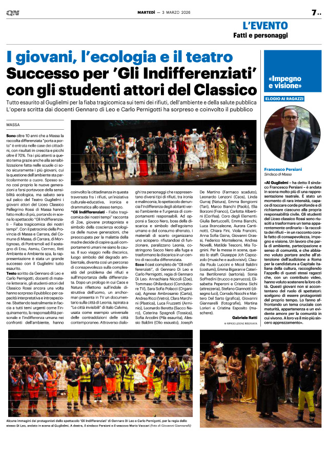 Quotidiano Nazionale - 3 marzo 2026