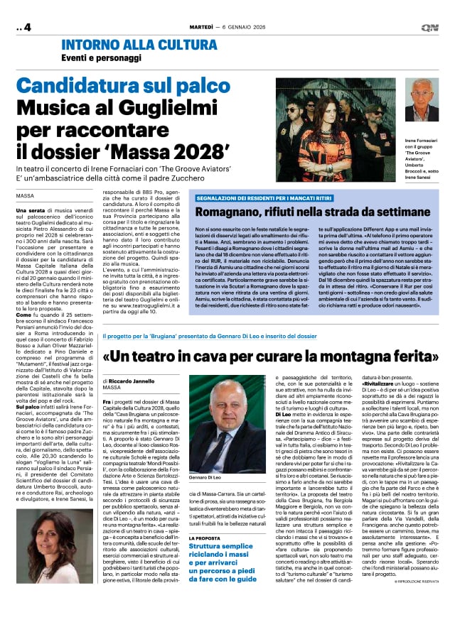 Quotidiano Nazionale - 6 gennaio 2026