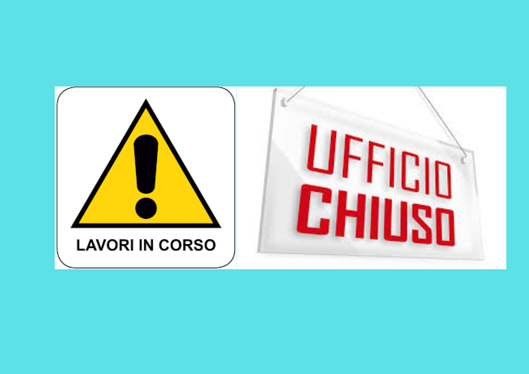 chiusura ufficio