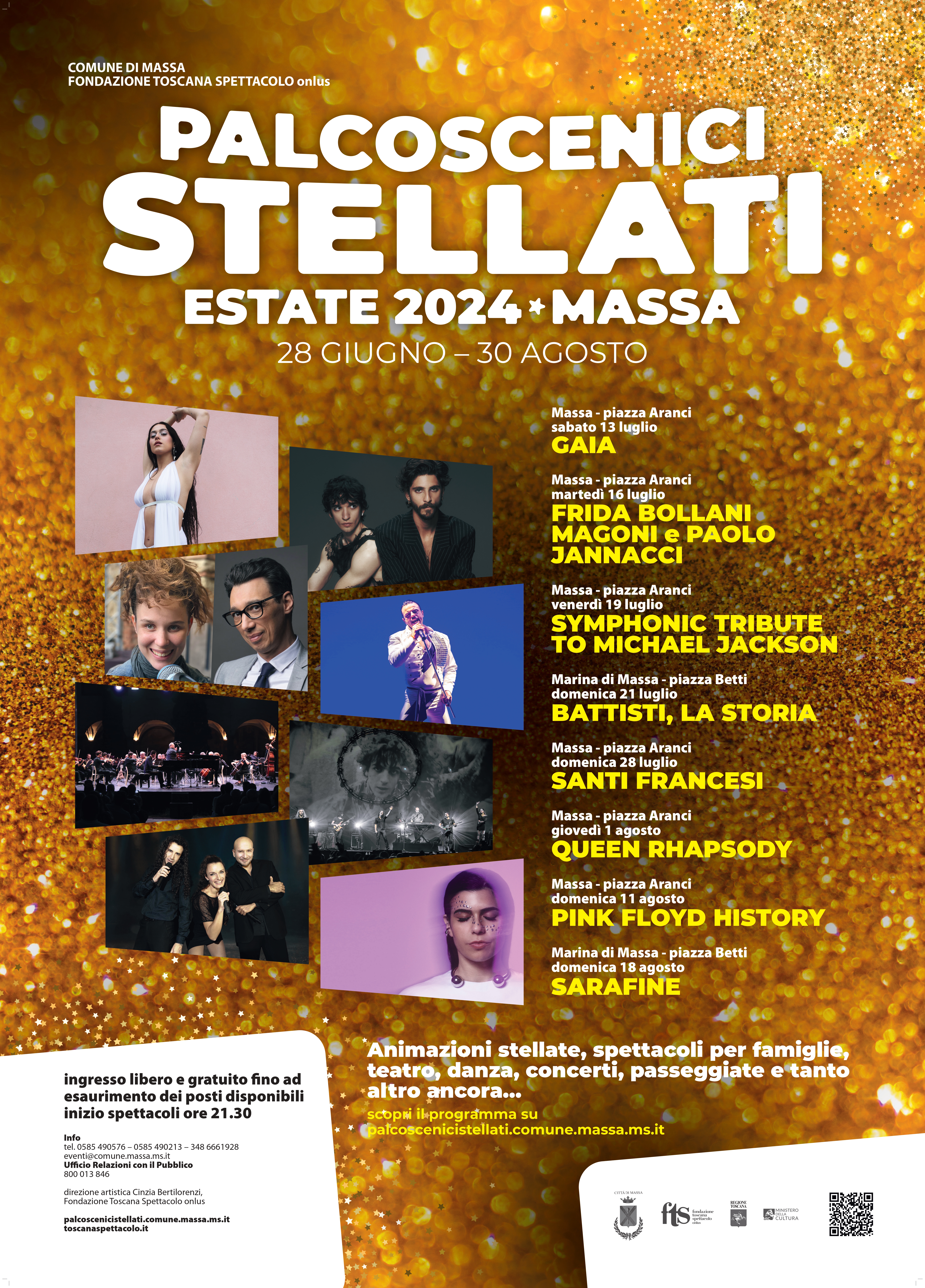 locandina Palcoscenici stellati 2024