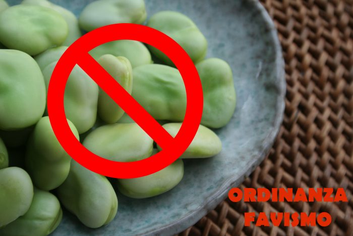ordinanza favismo