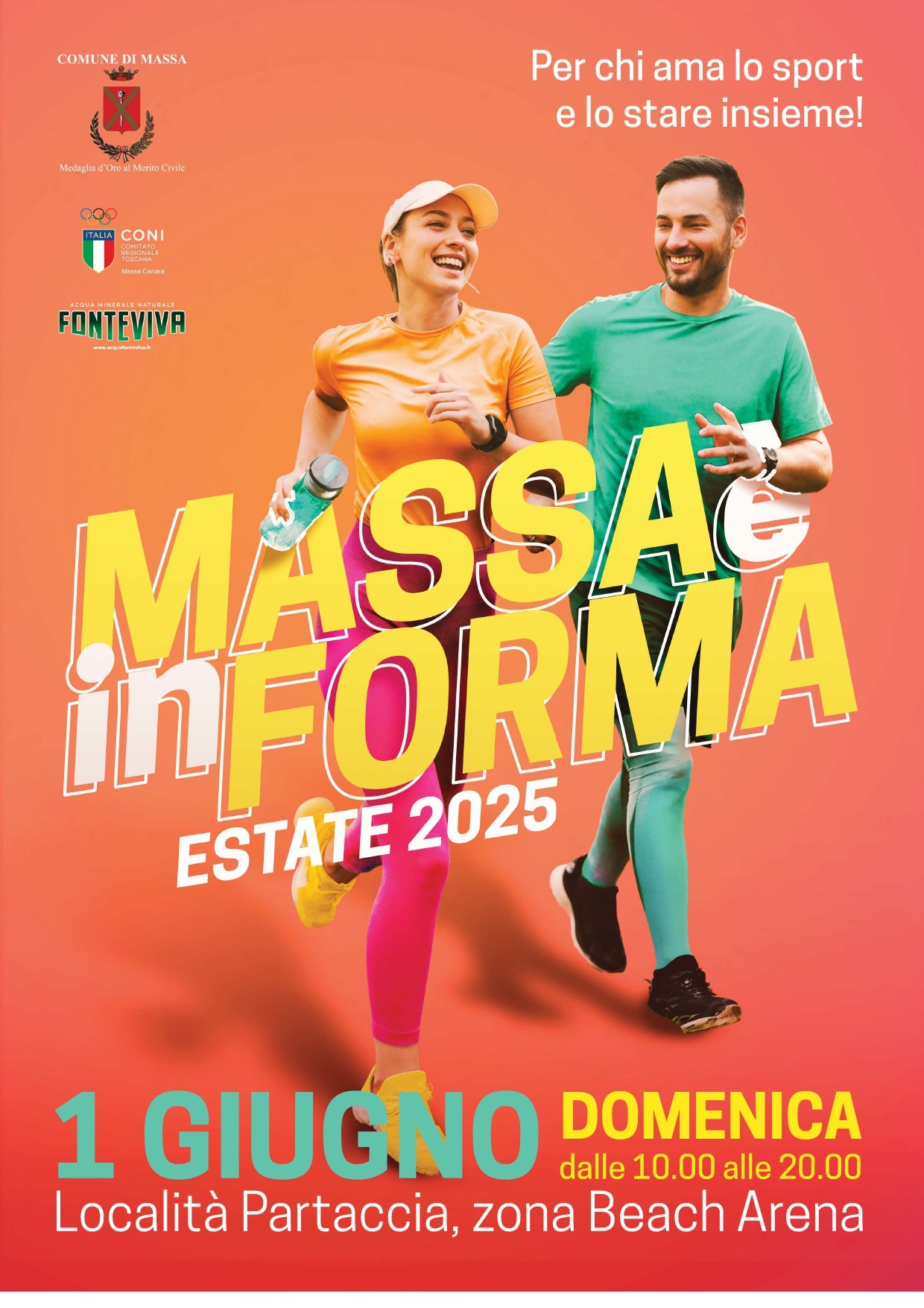 Locandina Massa in Forma - Estate 1 giugno 2025 