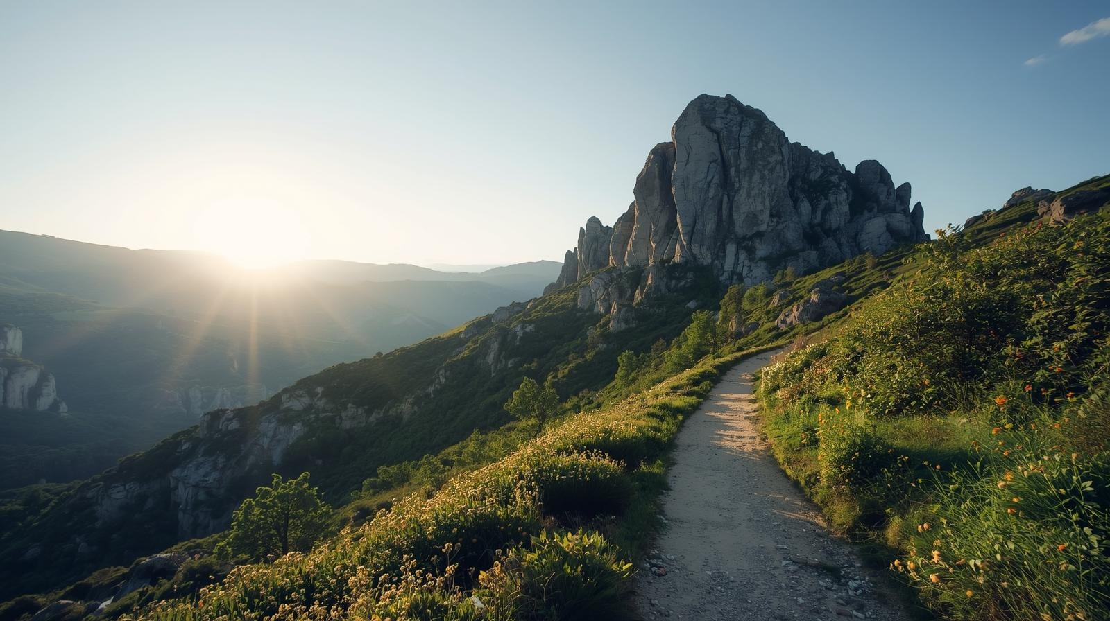 immagine di sentiero