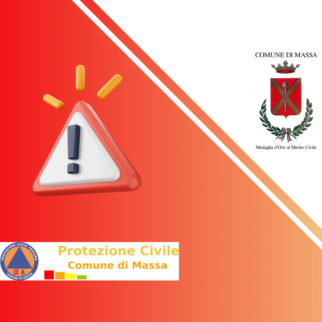 avviso allerta  generica Protezione civile 