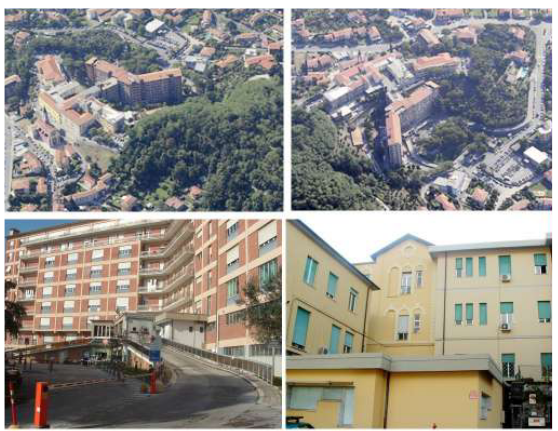 inquadramento fotografico area ex ospedale di Massa  - SS. Giacomo e Cristoforo 