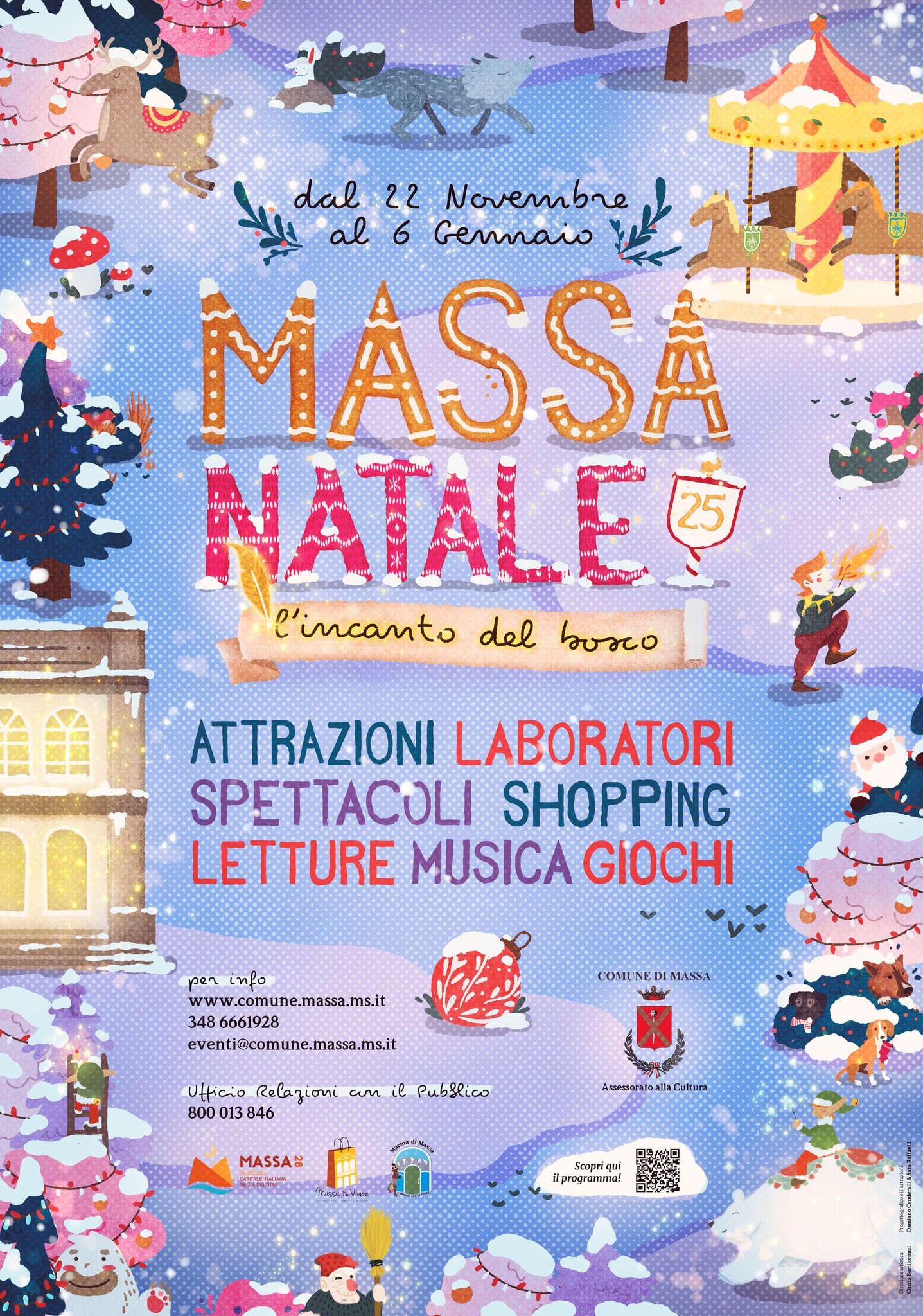 locandina eventi Natale 2025 