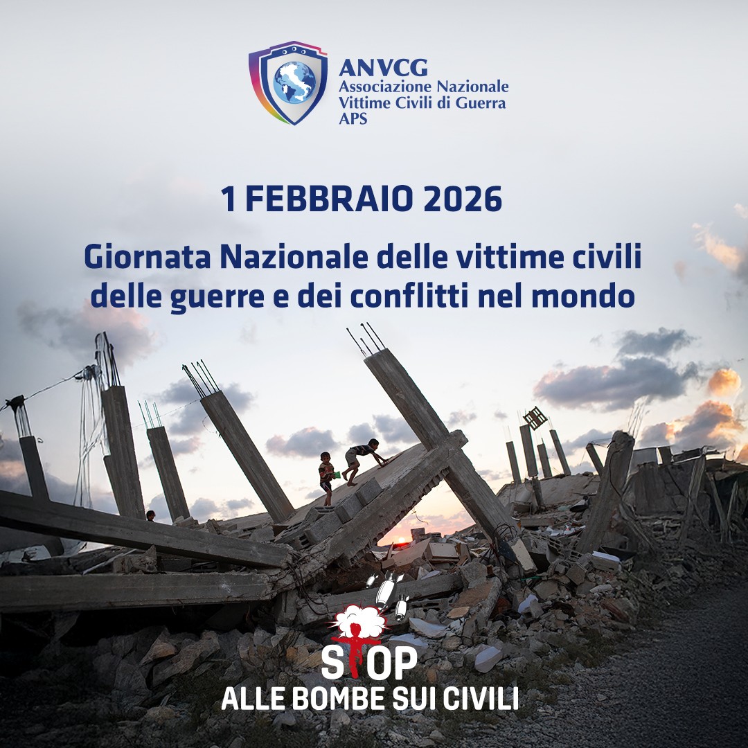 Giornata nazionale vittime civili di guerra - 1 febbraio 2026 