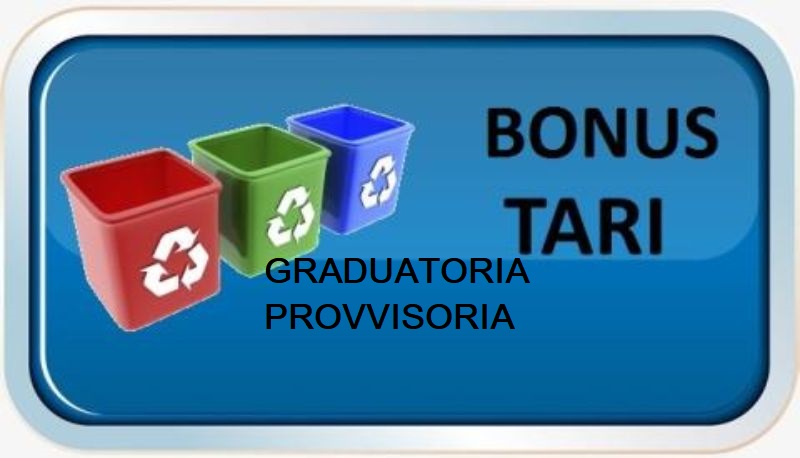 Graduatoria provvisoria bonus tari