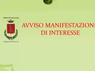 avviso di manifestazione d'interesse con logo Comune 