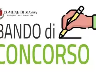 immagine bando concorso con logo Comune di Massa 