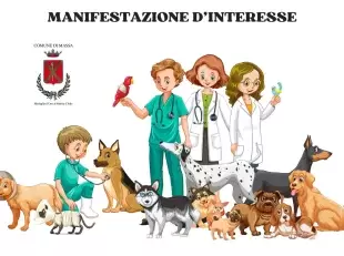 immagine con animali e logo del comune