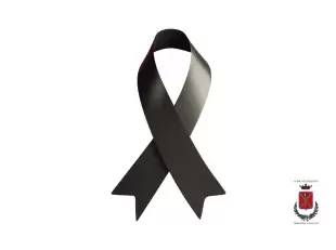 immagine fiocco - lutto con logo Comune di Massa 