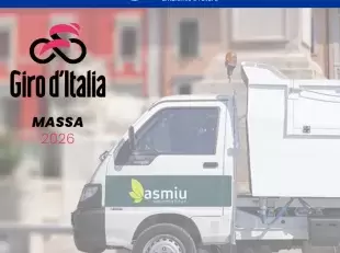 locandina variazione servizi ASMIU  - Giro d'Italia 