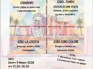 locandina Gioco di qua, gioco di là di Emozioni in rosa in attesa del Giro d'Italia 2026 