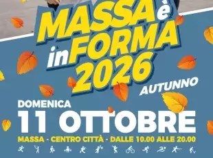 ritaglio locandina Masssa in forma 2026